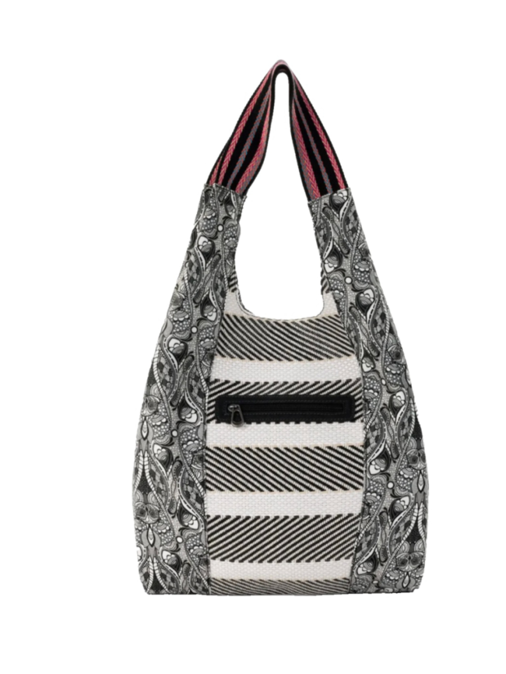 Sakroots Catalina Cotton Canvas Bag Large Tote Purse Boho Beach Travel The Sak